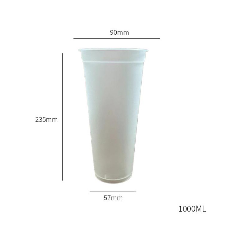 Tazza in PP stampata da 1000 ml