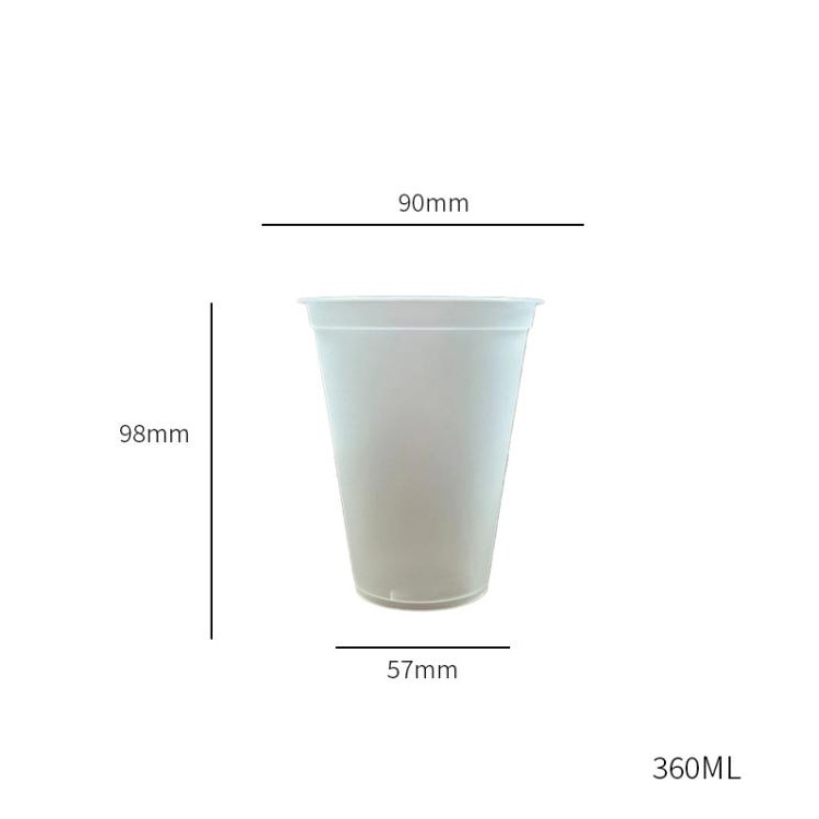 Tazza in PP stampata da 360 ml