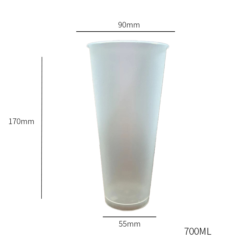 Tazza in PP stampata da 700 ml